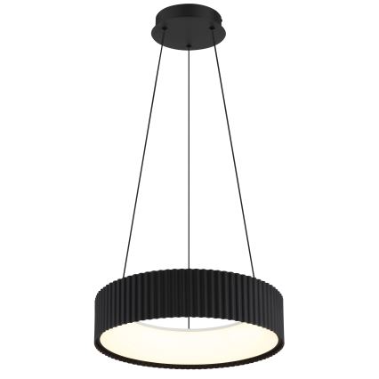 Globo - LED Lustr na lanku LED/45W/230V 2700/4000/6000K pr. 46 cm černá