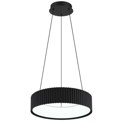 Globo - LED Lustr na lanku LED/45W/230V 2700/4000/6000K pr. 46 cm černá