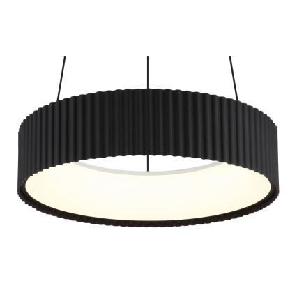 Globo - LED Lustr na lanku LED/45W/230V 2700/4000/6000K pr. 46 cm černá