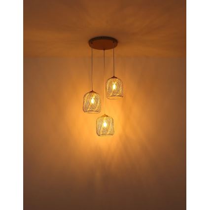 Globo - Lustr na lanku 3xE27/40W/230V