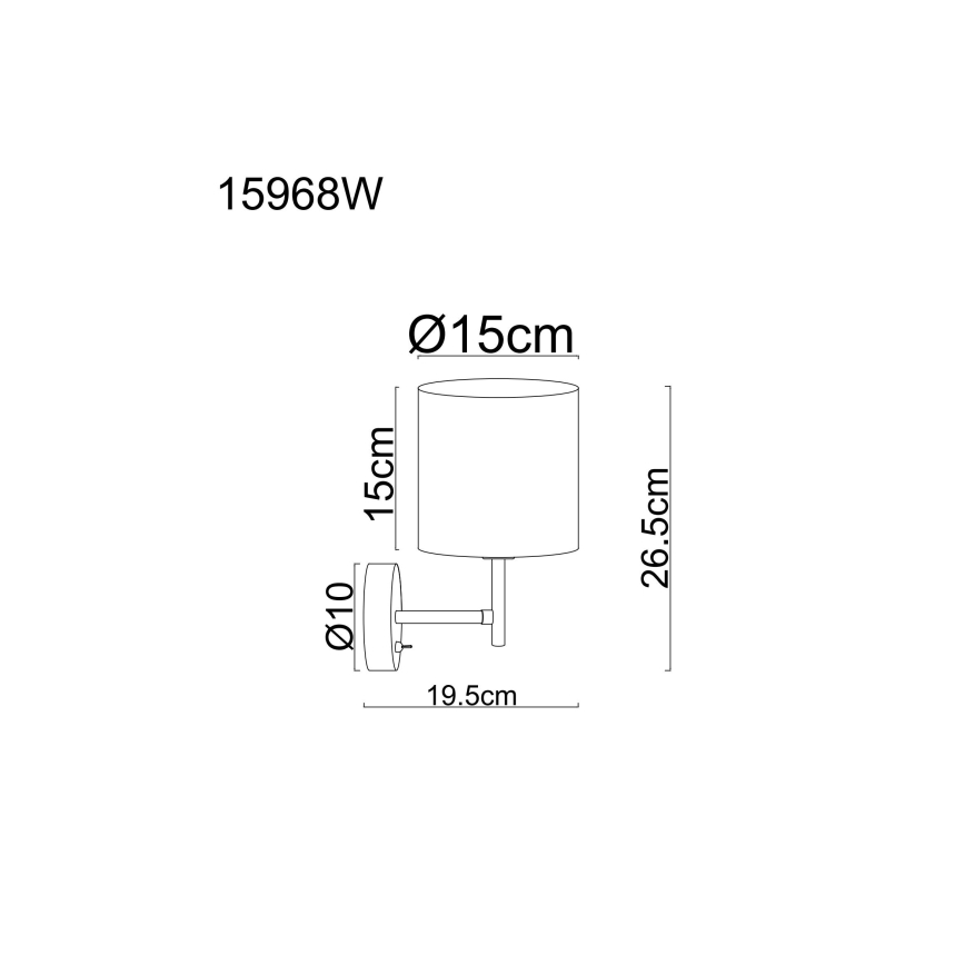 Globo - Nástěnné svítidlo 1xE14/40W/230V