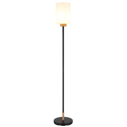 Globo - Stojací lampa 1xE27/60W/230V černá/bílá
