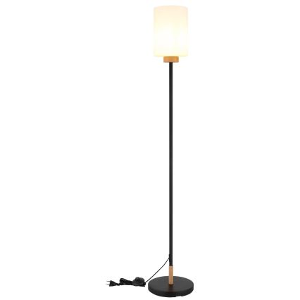 Globo - Stojací lampa 1xE27/60W/230V černá/bílá