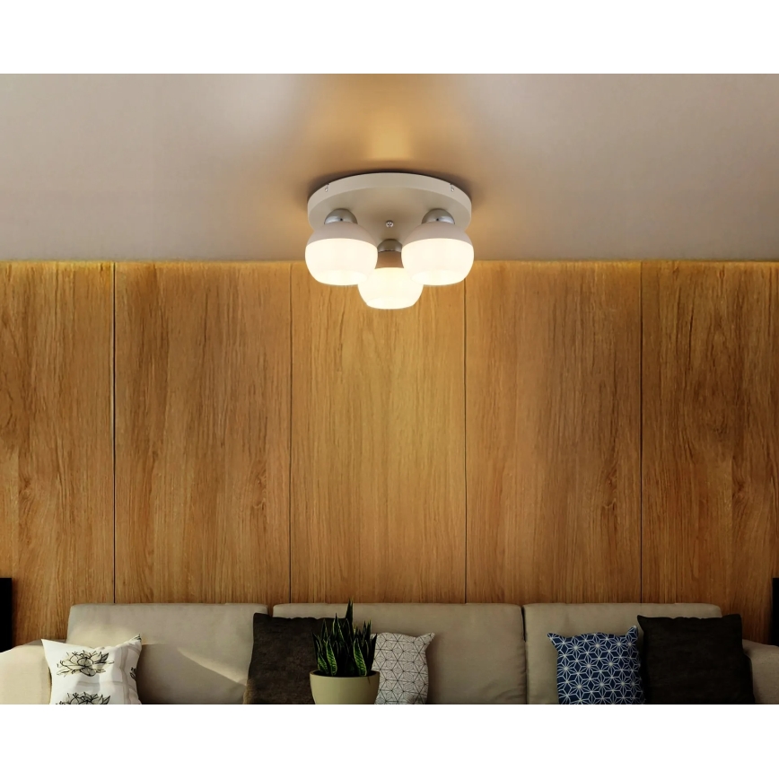 Globo - Stropní svítidlo 3xE27/60W/230V pr. 31,5 cm