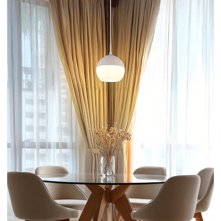 Globo - Lustr na lanku 1xE27/60W/230V pr. 20 cm