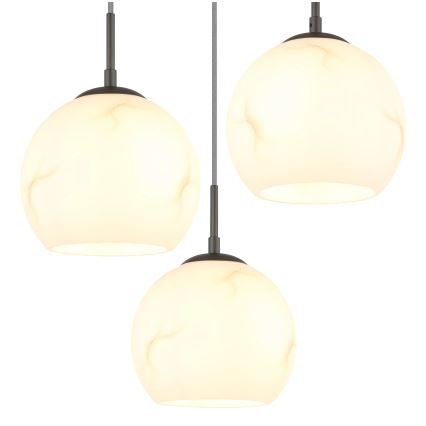 Globo - Lustr na lanku 3xE27/60W/230V pr. 42,5 cm
