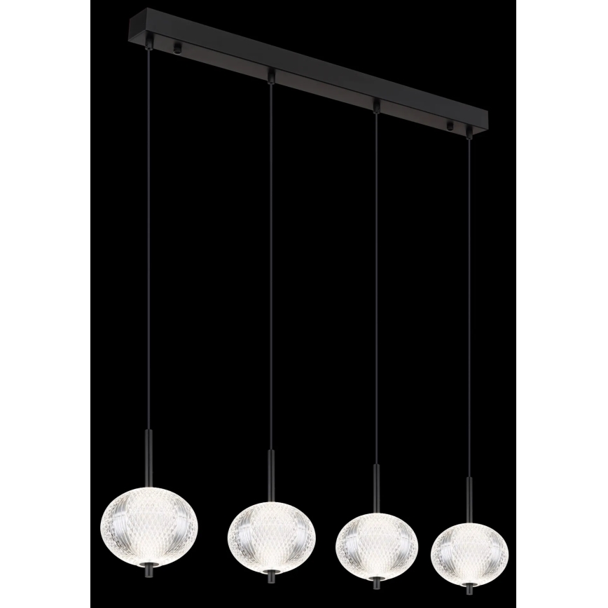 Globo - LED Lustr na lanku 4xLED/5,75W/230V 3000/4500/6500K