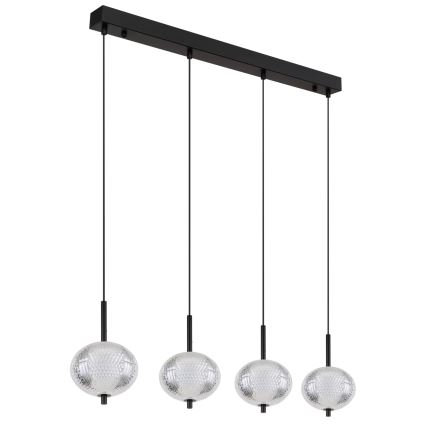 Globo - LED Lustr na lanku 4xLED/5,75W/230V 3000/4500/6500K