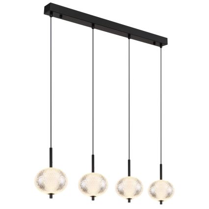 Globo - LED Lustr na lanku 4xLED/5,75W/230V 3000/4500/6500K