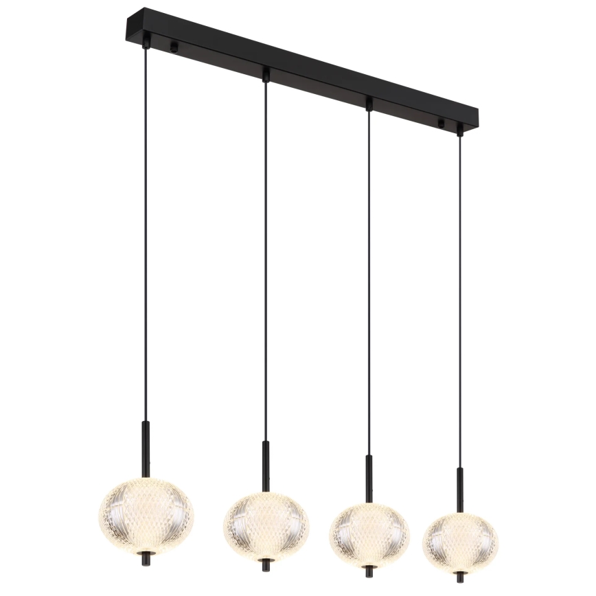 Globo - LED Lustr na lanku 4xLED/5,75W/230V 3000/4500/6500K