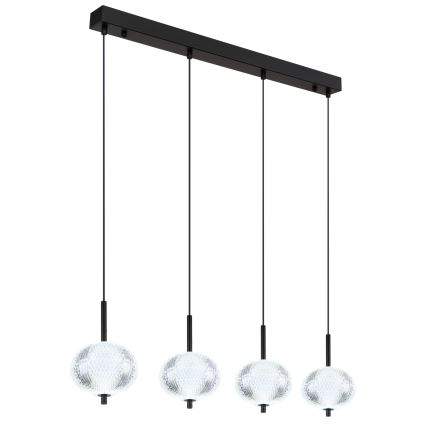 Globo - LED Lustr na lanku 4xLED/5,75W/230V 3000/4500/6500K