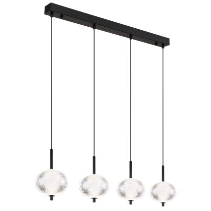 Globo - LED Lustr na lanku 4xLED/5,75W/230V 3000/4500/6500K