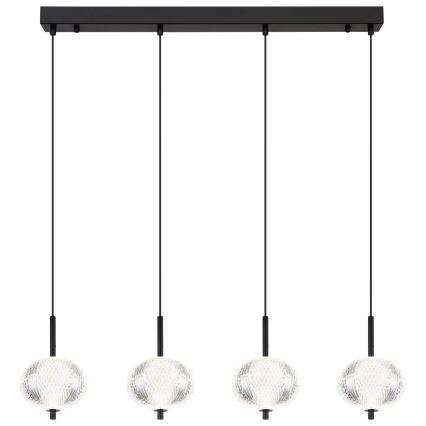 Globo - LED Lustr na lanku 4xLED/5,75W/230V 3000/4500/6500K