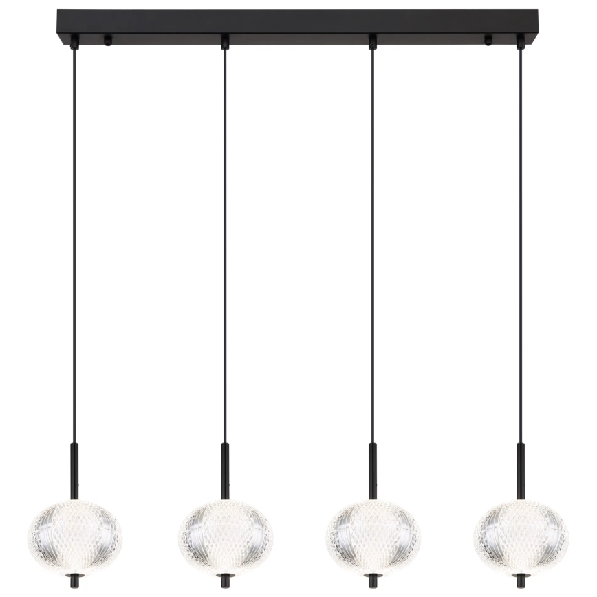 Globo - LED Lustr na lanku 4xLED/5,75W/230V 3000/4500/6500K