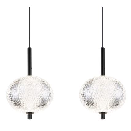 Globo - LED Lustr na lanku 4xLED/5,75W/230V 3000/4500/6500K