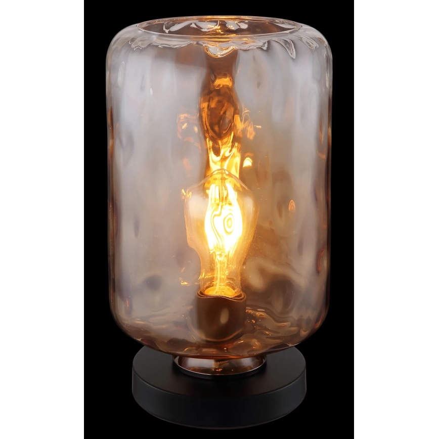 Globo - Stolní lampa 1xE27/60W/230V hnědá