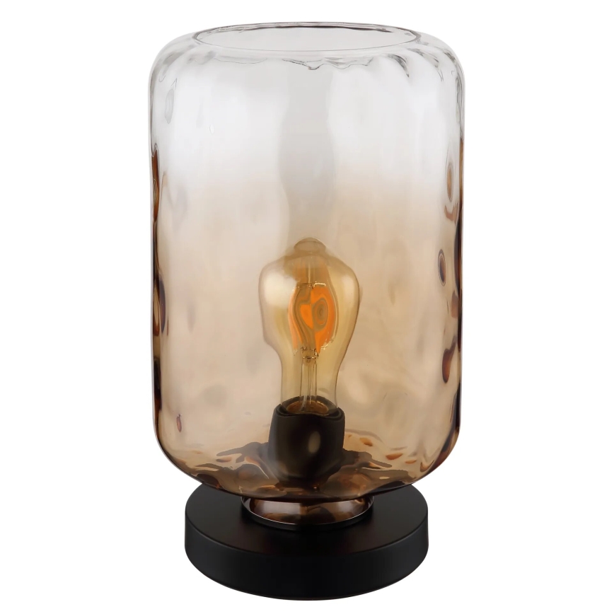 Globo - Stolní lampa 1xE27/60W/230V hnědá