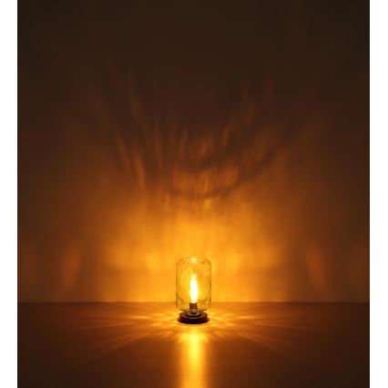 Globo - Stolní lampa 1xE27/60W/230V zelená