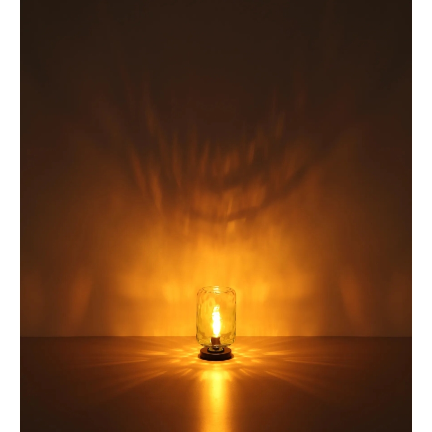Globo - Stolní lampa 1xE27/60W/230V zelená