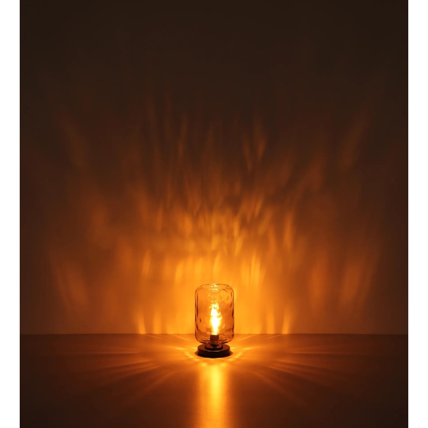 Globo - Stolní lampa 1xE27/60W/230V šedá