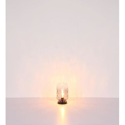 Globo - Stolní lampa 1xE27/60W/230V šedá