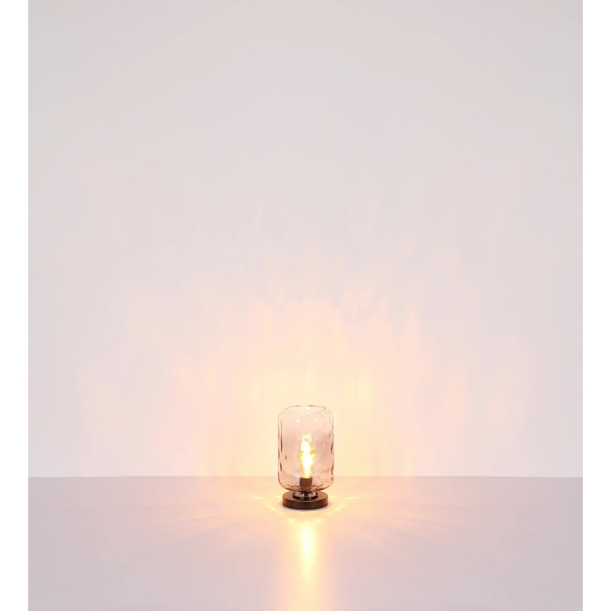 Globo - Stolní lampa 1xE27/60W/230V šedá