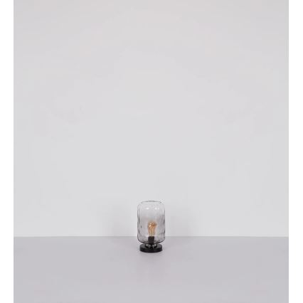 Globo - Stolní lampa 1xE27/60W/230V šedá