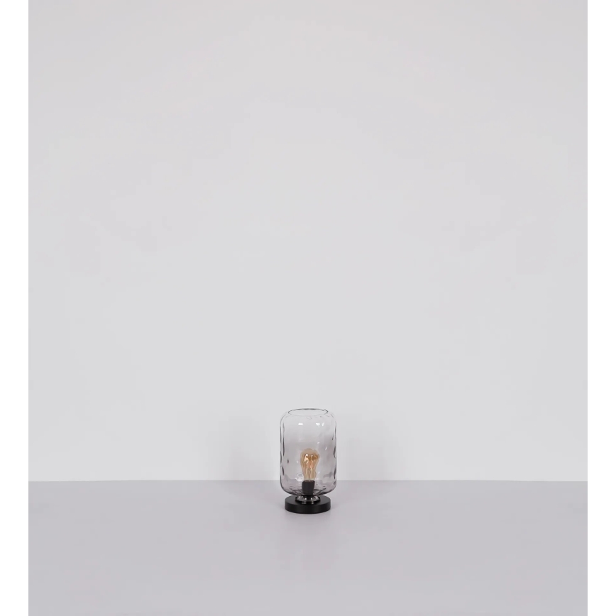 Globo - Stolní lampa 1xE27/60W/230V šedá