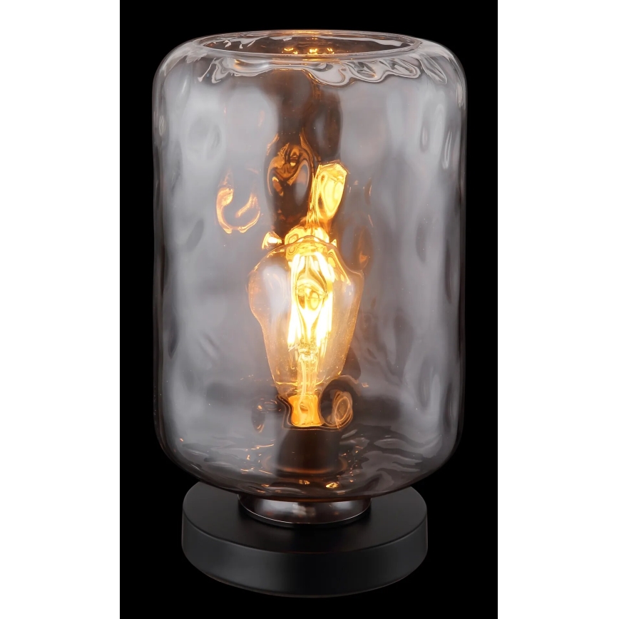 Globo - Stolní lampa 1xE27/60W/230V šedá