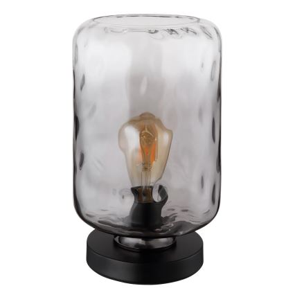 Globo - Stolní lampa 1xE27/60W/230V šedá