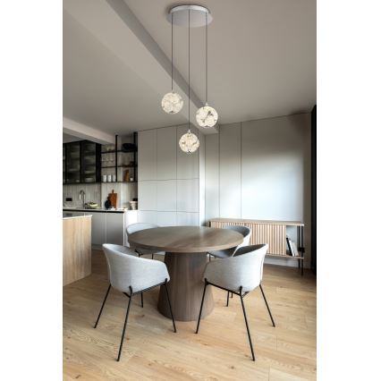 Globo - LED Lustr na lanku LED/24W/230V