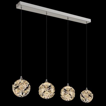 Globo - LED Lustr na lanku LED/32W/230V