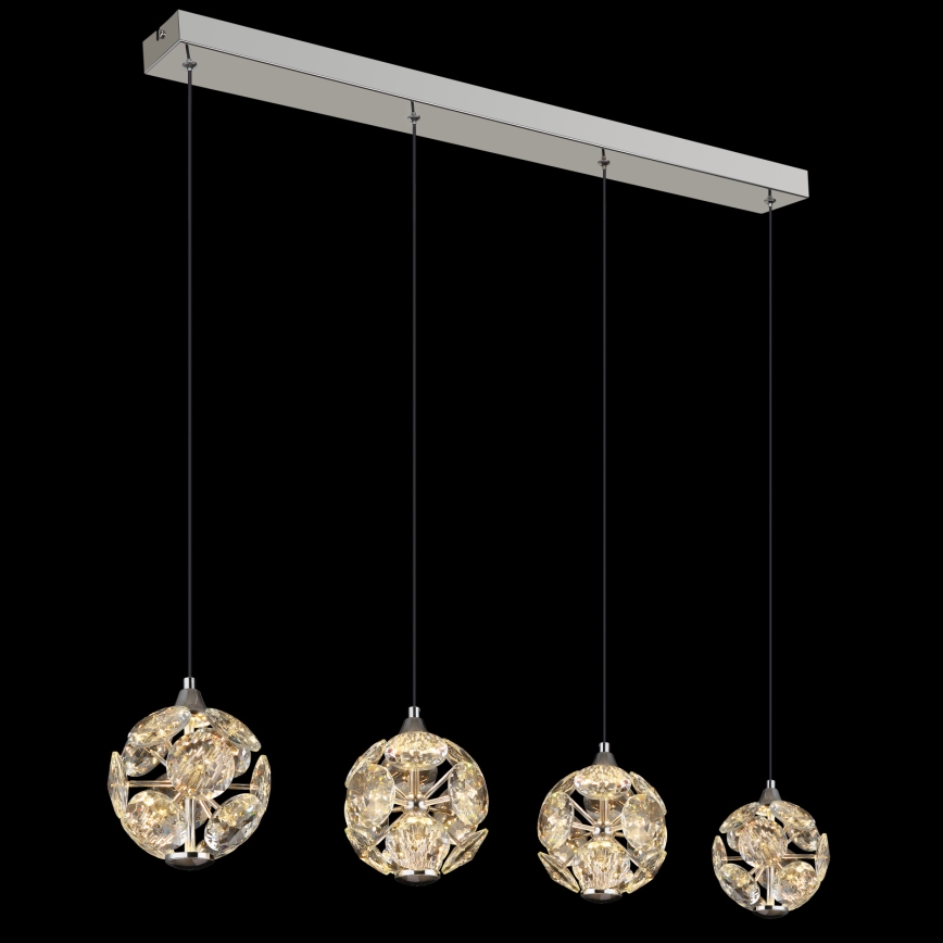 Globo - LED Lustr na lanku LED/32W/230V