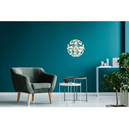 Globo - LED Lustr na lanku LED/24W/230V