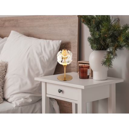 Globo - LED Stolní lampa LED/8W/230V 3000K zlatá