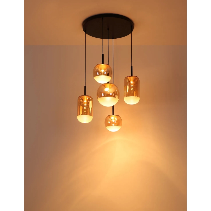 Globo - LED Lustr na lanku LED/35W/230V