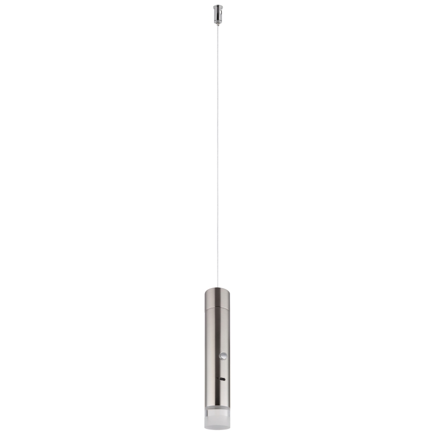 Globo - LED Stmívatelné dotykové nabíjecí svítidlo 2v1 LED/2W/230/5V matný chrom