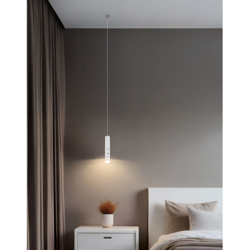 Globo - LED Stmívatelné dotykové nabíjecí svítidlo 2v1 LED/2W/230/5V bílá