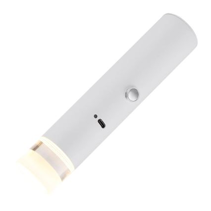 Globo - LED Stmívatelné dotykové nabíjecí svítidlo 2v1 LED/2W/230/5V bílá