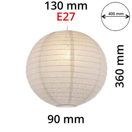 Globo - Stínidlo E27 pr. 40 cm