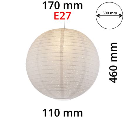 Globo - Stínidlo E27 pr. 50 cm