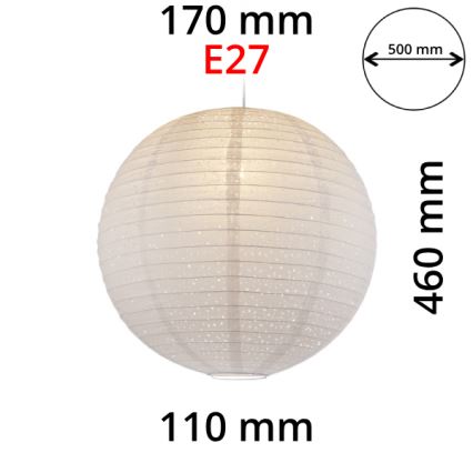 Globo - Stínidlo E27 pr. 50 cm