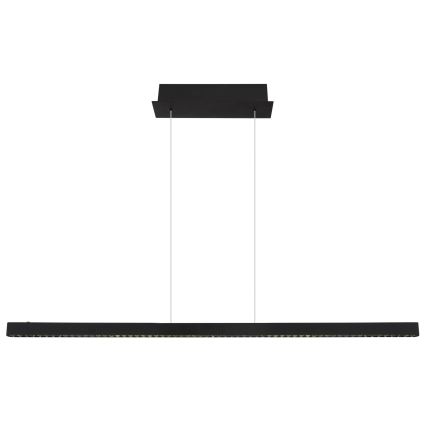 Globo - LED Stmívatelný dotykový lustr na lanku LED/43W/230V 4000K černá
