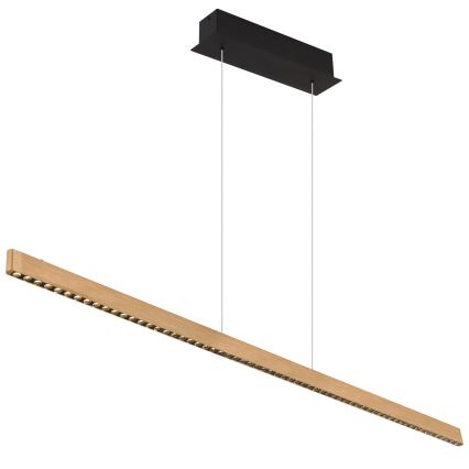 Globo - LED Stmívatelný dotykový lustr na lanku LED/43W/230V 4000K mosaz