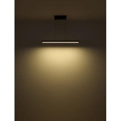 Globo - LED Stmívatelný dotykový lustr na lanku LED/39W/230V 2700/4000/6000K šedá