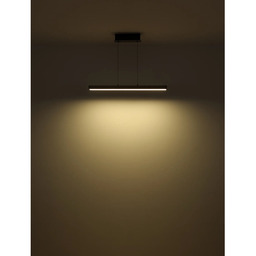 Globo - LED Stmívatelný dotykový lustr na lanku LED/39W/230V 2700/4000/6000K šedá