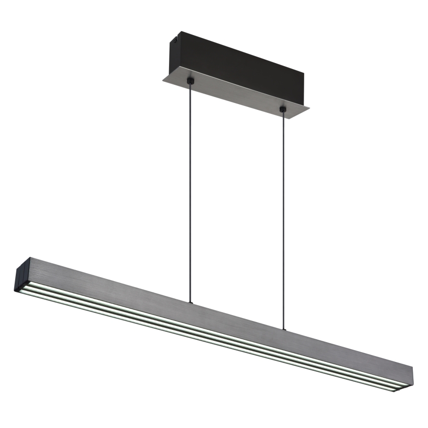 Globo - LED Stmívatelný dotykový lustr na lanku LED/39W/230V 2700/4000/6000K matný chrom