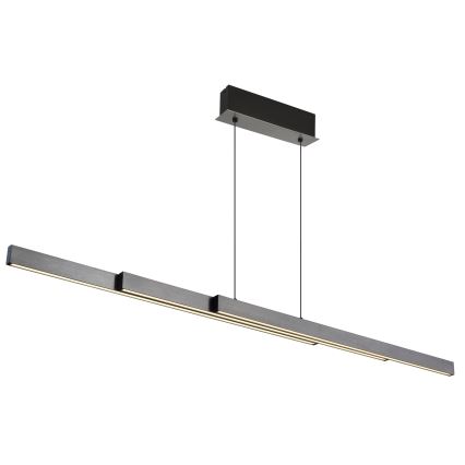 Globo - LED Stmívatelný dotykový lustr na lanku LED/39W/230V 2700/4000/6000K matný chrom