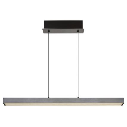 Globo - LED Stmívatelný dotykový lustr na lanku LED/39W/230V 2700/4000/6000K matný chrom