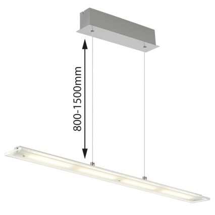 Globo - LED Dotykový stmívatelný lustr na lanku LED/20W/230V 3000/4000/6500K